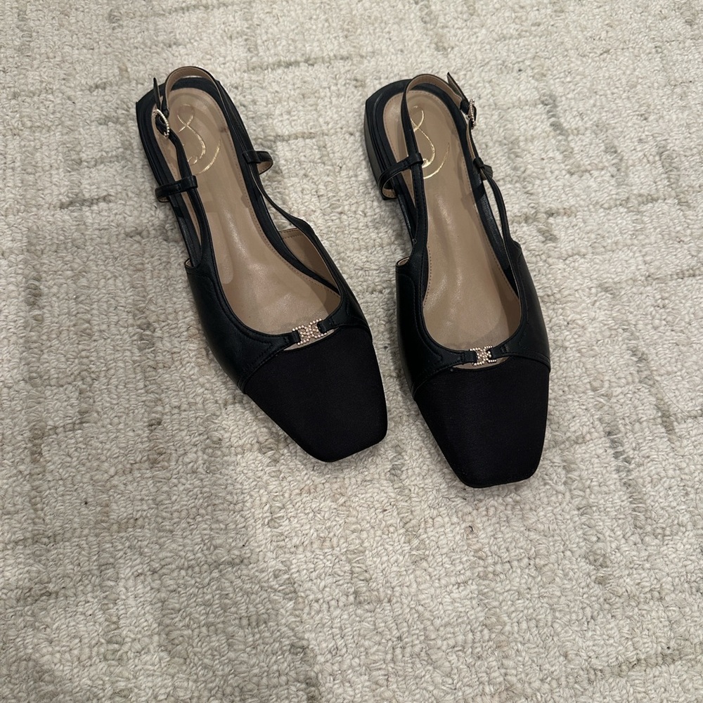 Sam Edelman Kara Cap-Toe Slingback Flats - image 1